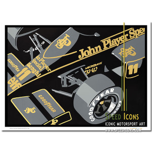 SPEED ICONS: JPS Lotus Formula 1